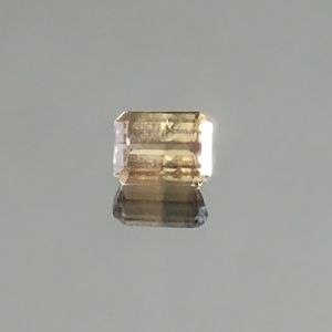 Bi-color quartz loose gemstone